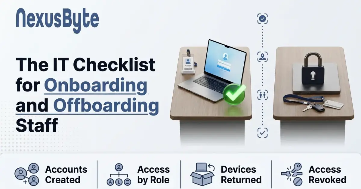 The IT Checklist for Onboarding and Offboarding Staff