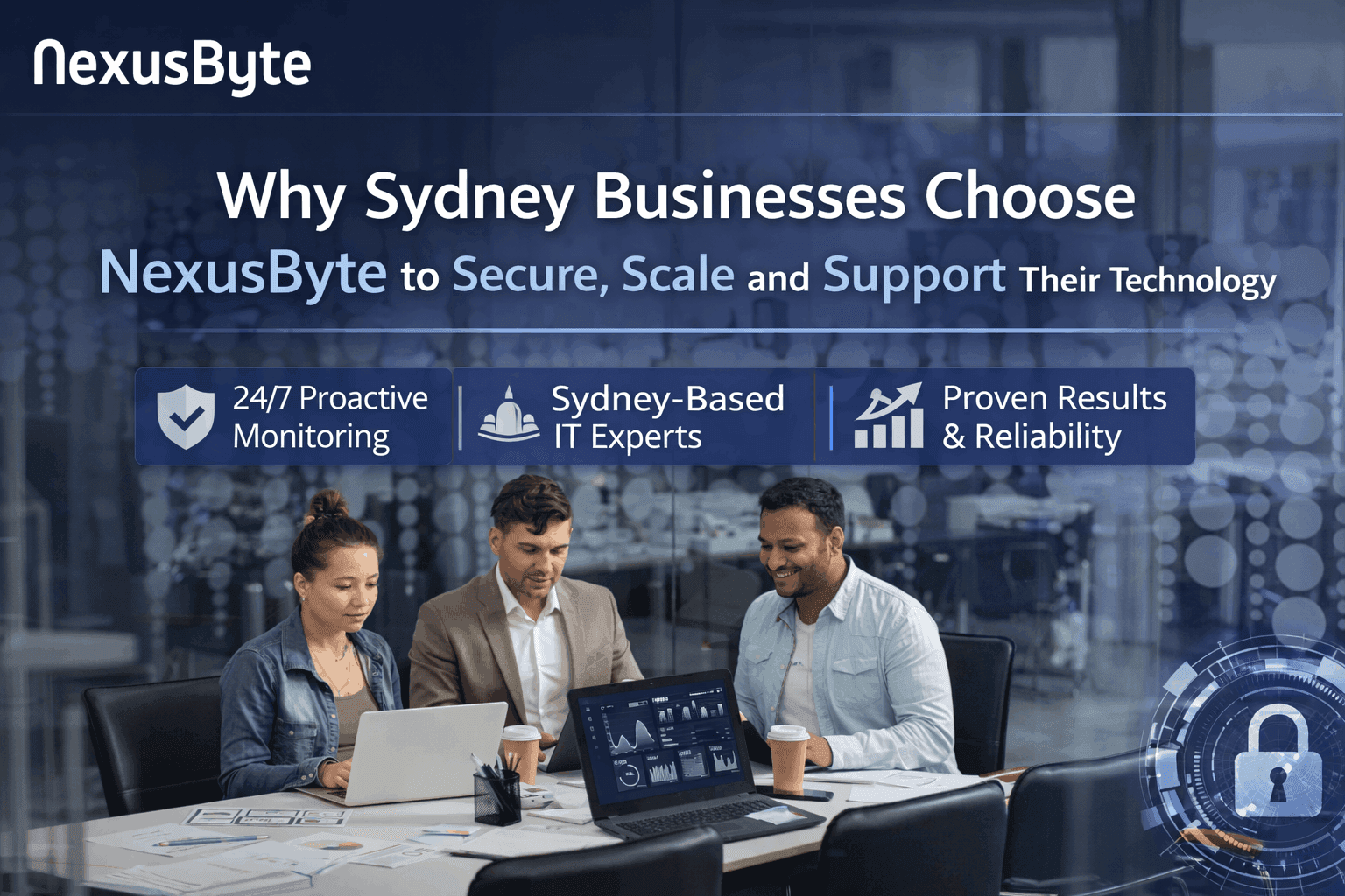 Why Sydney Businesses Choose NexusByte to Secure, Scale and Support Their Technology