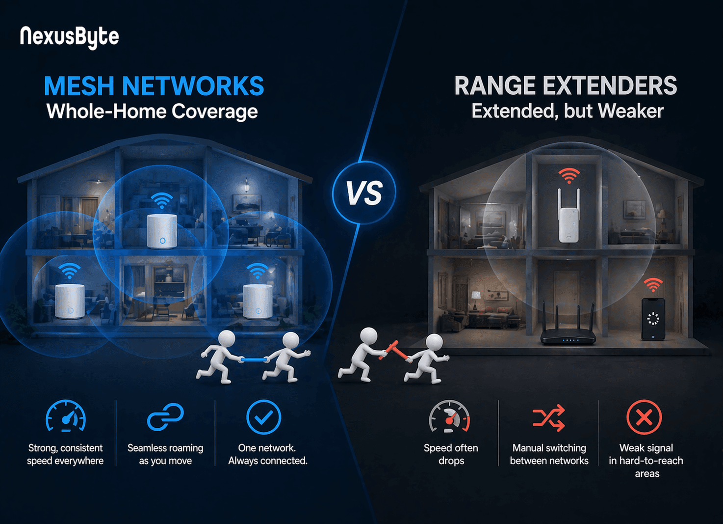 Wi-Fi solutions: mesh vs extenders