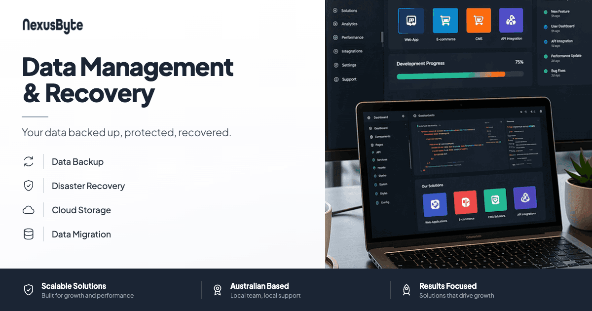 Data Management & Recovery Services in Sydney
