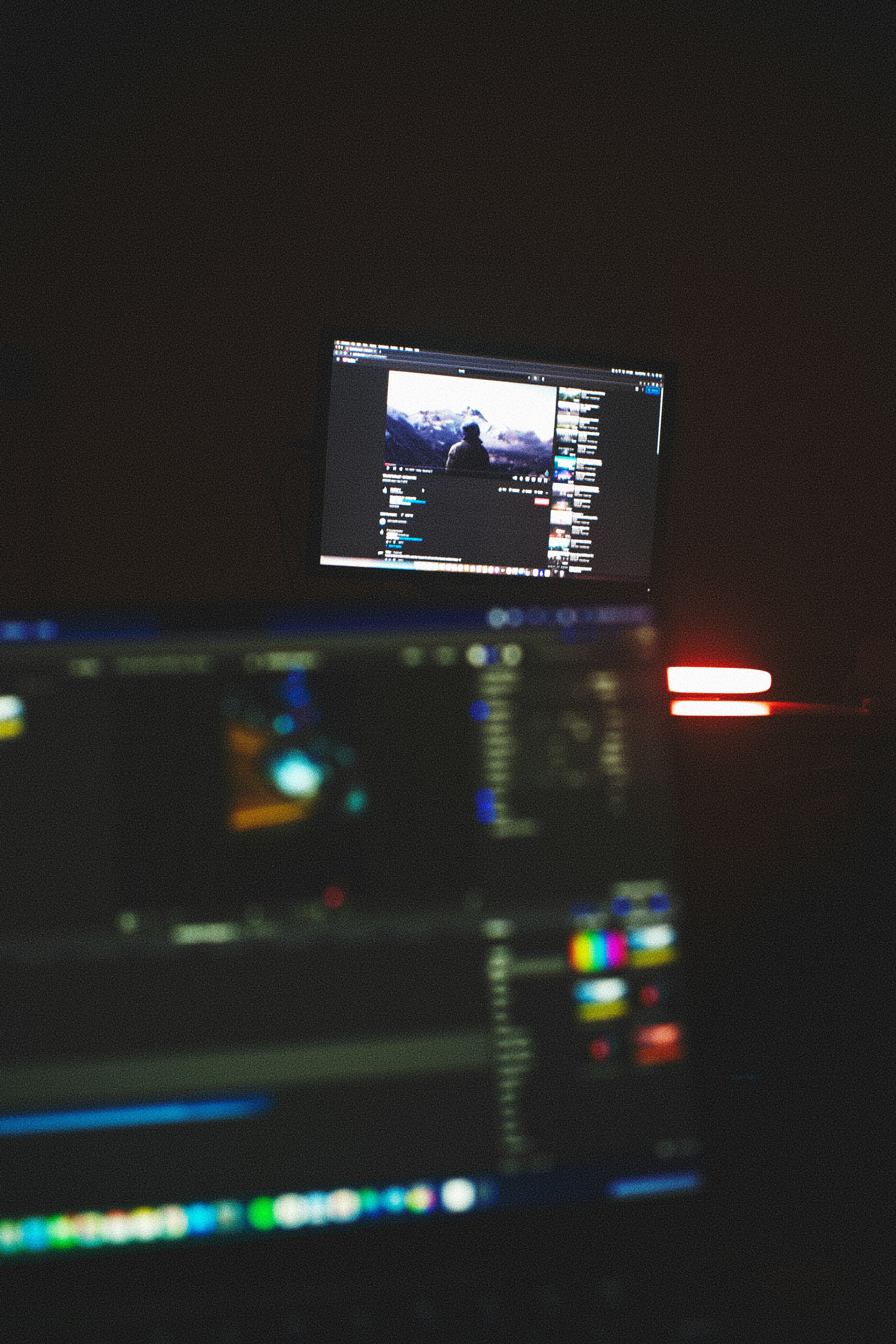 Marketing analyst reviewing a website conversion funnel and A/B test results on a dashboard