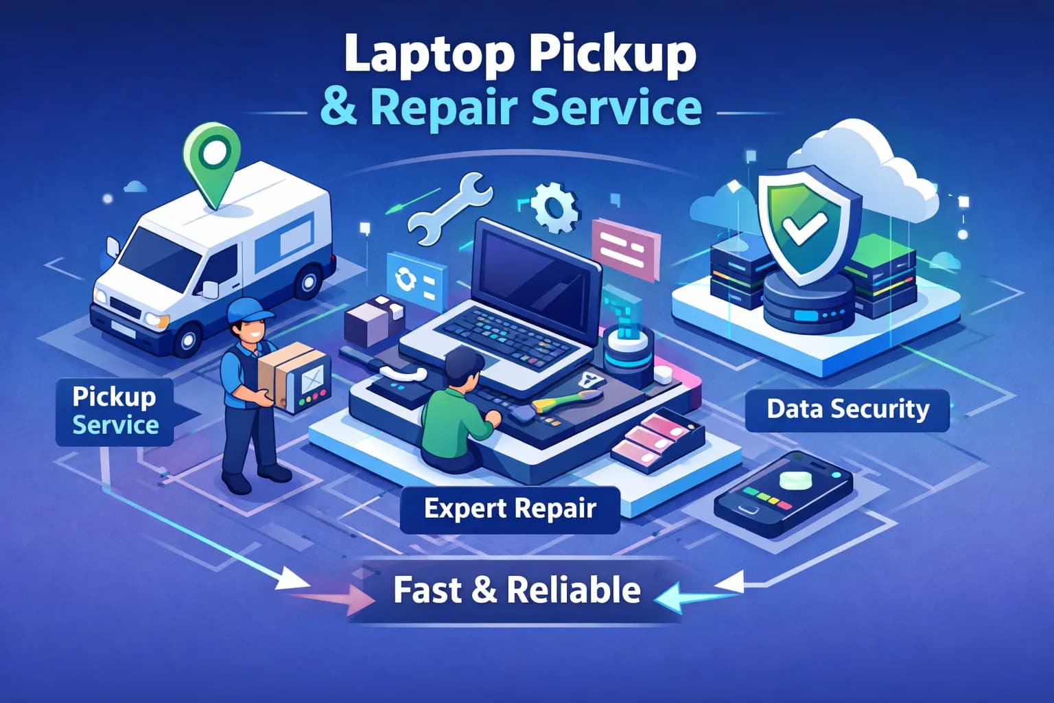 Laptop Repair Pickup Service: What You Need to Know
