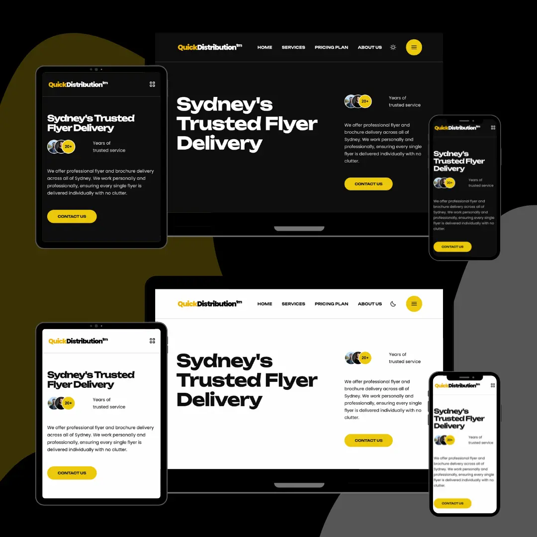 Image of Flyer Website