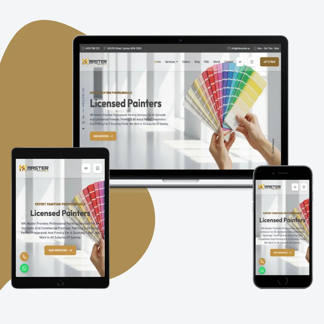 Image of MKMaster Website