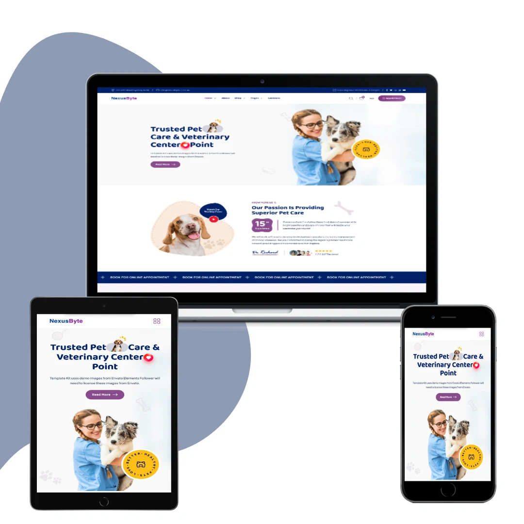 Image of Pet Website