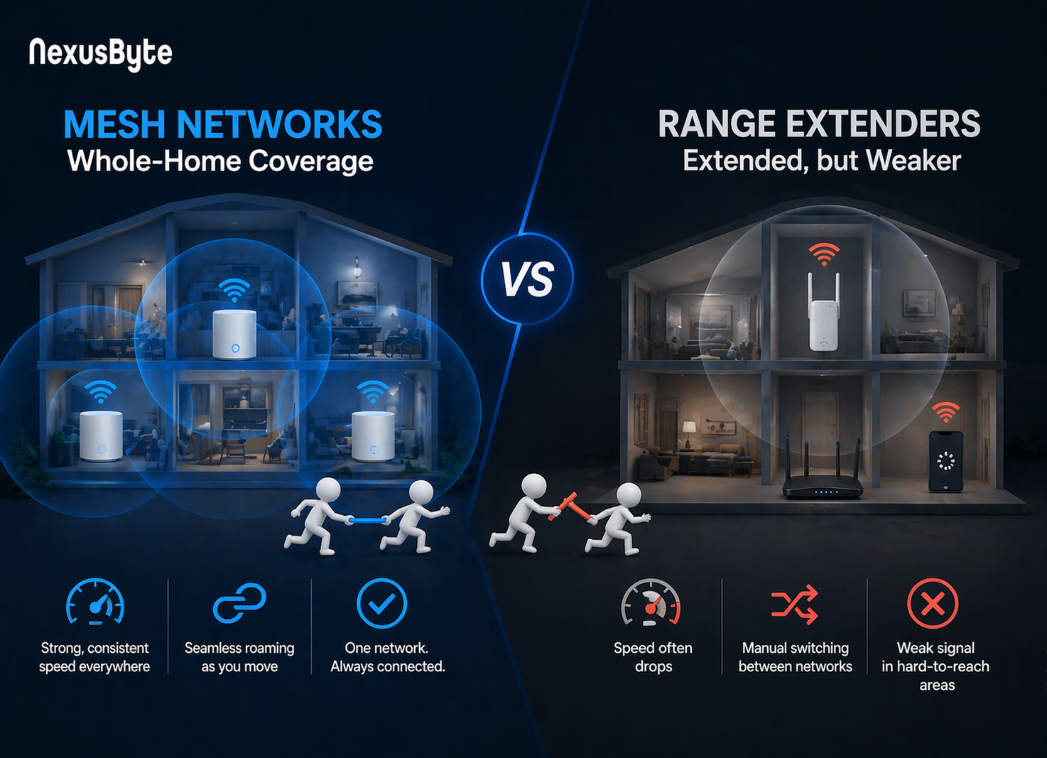 Wi-Fi solutions: mesh vs extenders