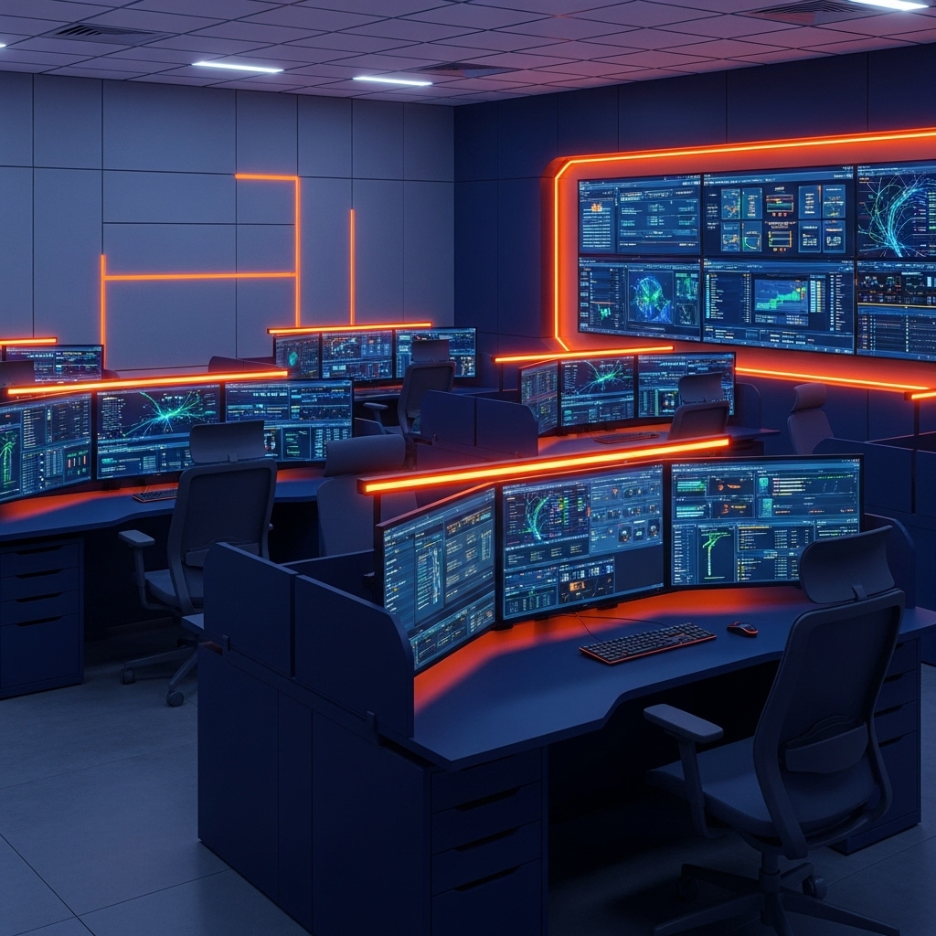Advanced cybersecurity monitoring center with security analytics